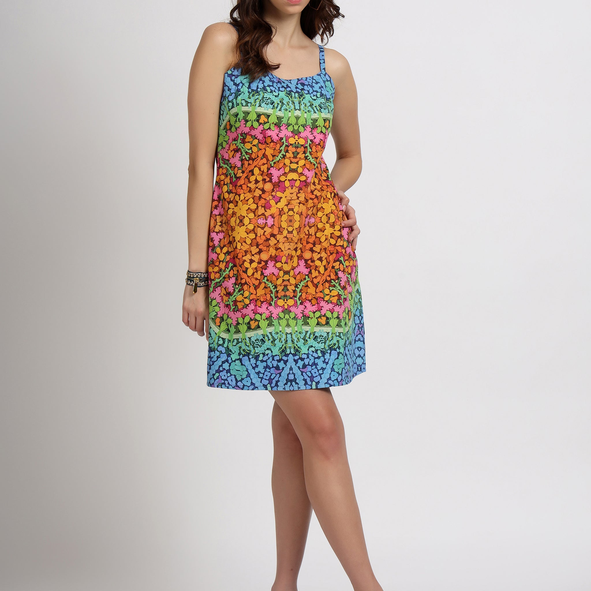 Eternal Spectrum Strappy Dress