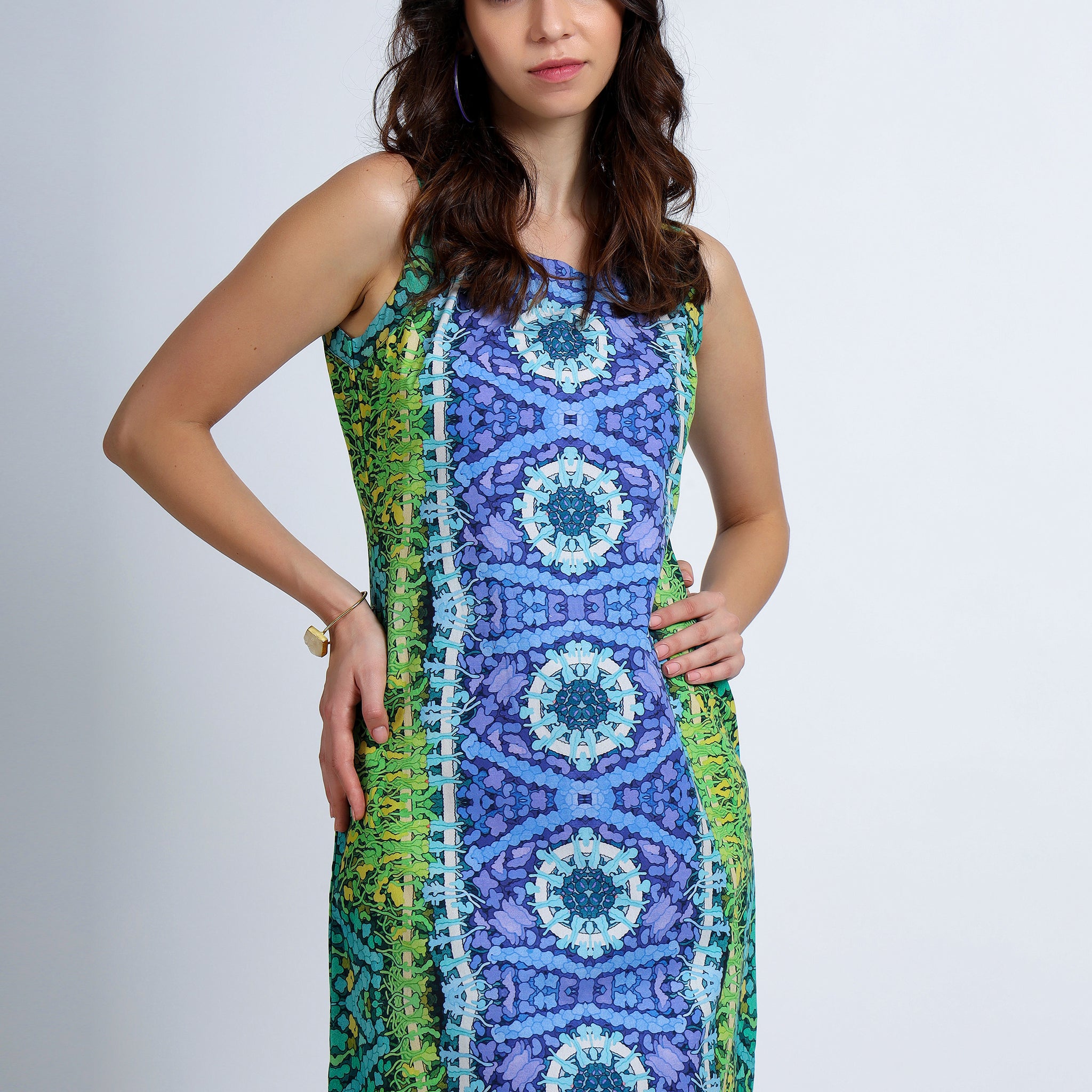 Circle of Harmony Scalloped Dress