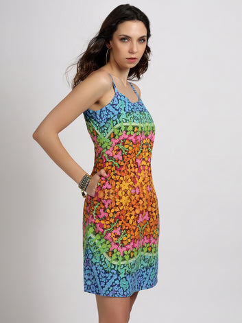 Eternal Spectrum Strappy Dress