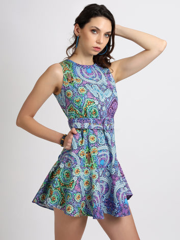 The Gentle Embrace Dress with Belt